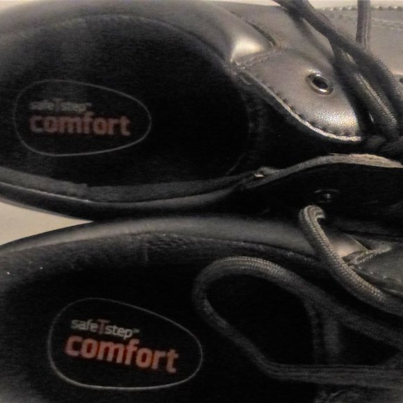 SafeTstep MEN'S SHOES Size 15W Slip Resistant 24/7 Comfort Insole Black - Picture 4 of 8